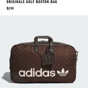 Adidas Brown Boston Duffel Bag Sold Out $230